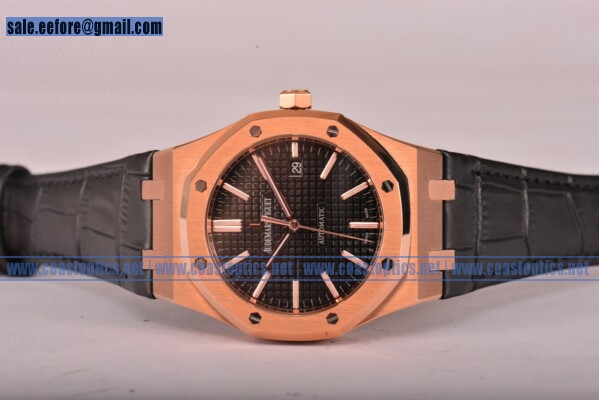 Audemars Piguet Royal Oak Perfect Replica Watch Rose Gold 15400or.oo.d002cr.01 (BP)